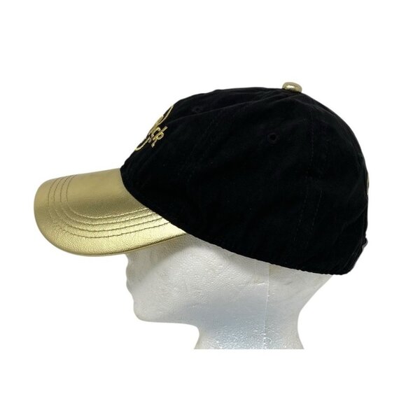Hard‎ Rock Cafe Metallic Gold & Black Snapback Hat Orlando Embroidered NWOT GLAM main image 4